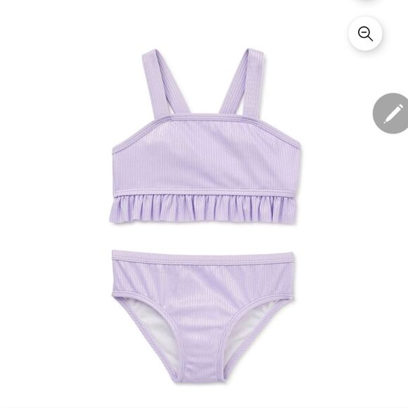 NWT Wonder Nation Baby and Toddler Girl Bikini SwimSet. Size 12M - Picture 1 of 5
